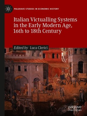 cover image of Italian Victualling Systems in the Early Modern Age, 16th to 18th Century